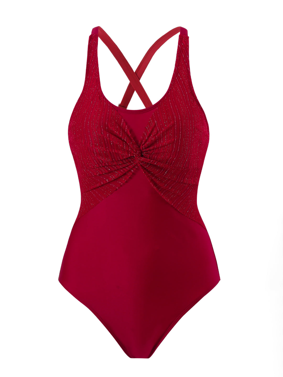 Damer Elegant Badedragt med raffineret Twist-design og trendy Krydsstropper Stilla