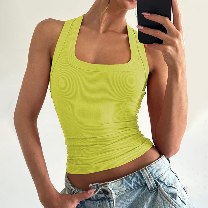 Damer Sporty Crop-Top Skovae