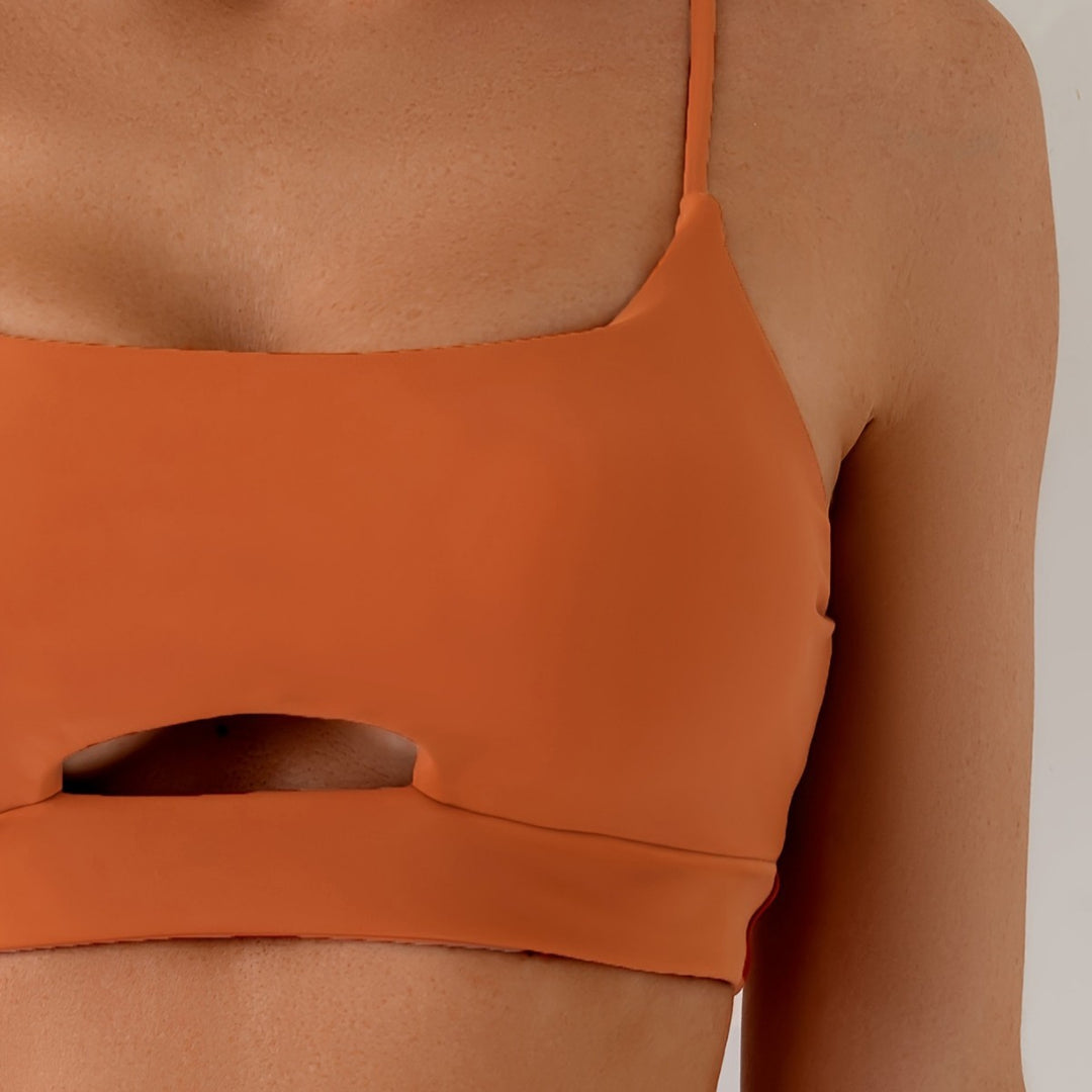 Dame Sporty bikini med cut-out-design og justerbare stropper Stilla