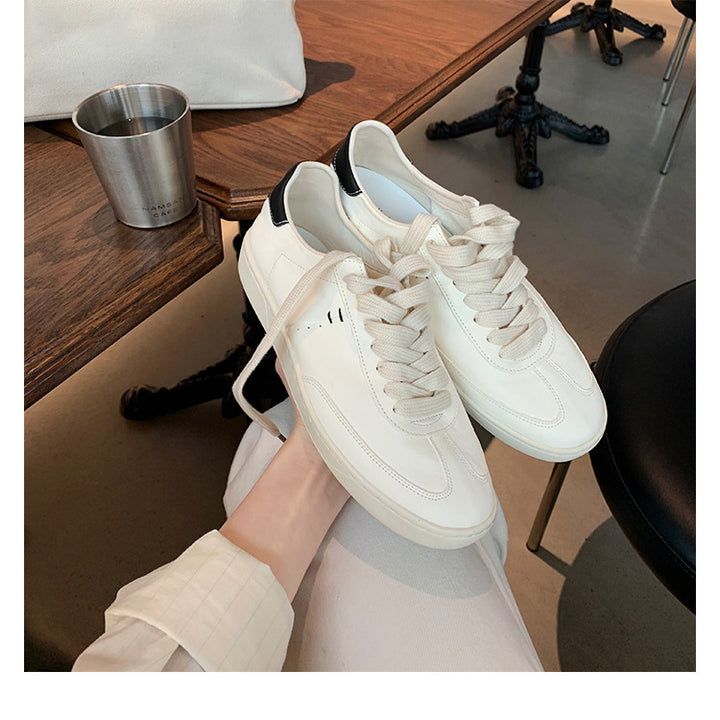 Herrer Premium Læder Fritid Sneakers Stilla