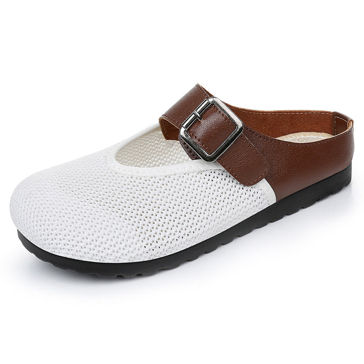 Femme Slip-On Komfort Clogs med justerbare spænder Stilla