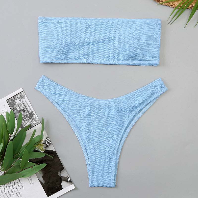 Femme Stropløst Klassisk Bikini-Sæt Stilla