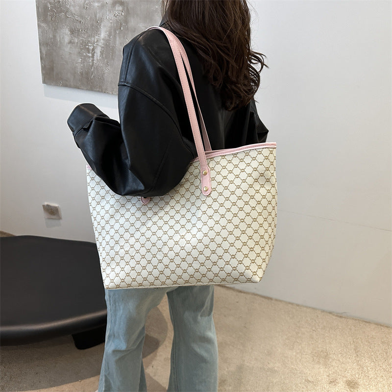 Femme Designer Håndtaske med matchende Taske Stilla