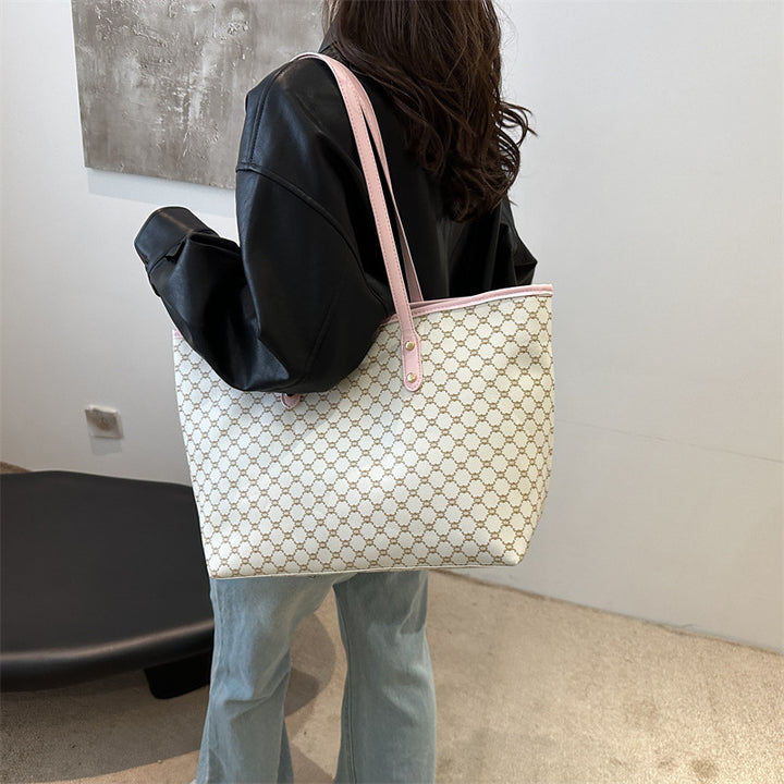 Femme Designer Håndtaske med matchende Taske Stilla