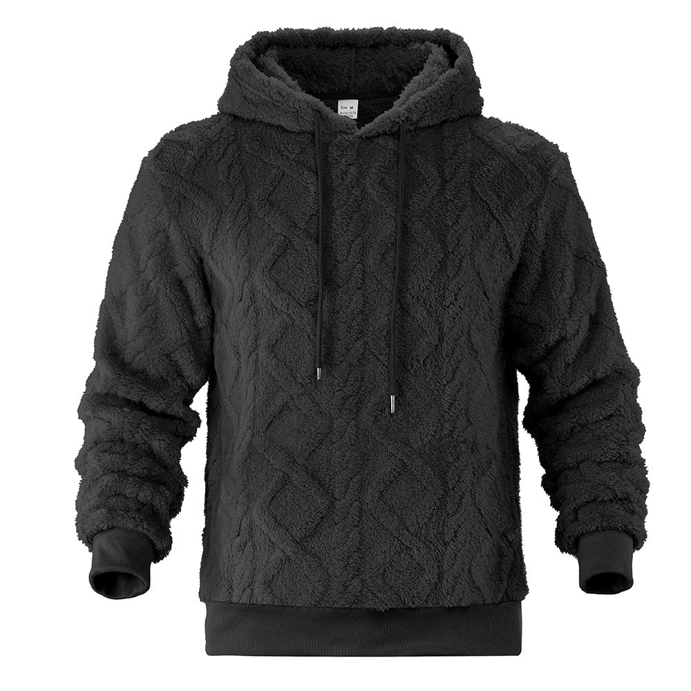 Dame Casual Hoodie i blødt fleece med struktureret design Stilla