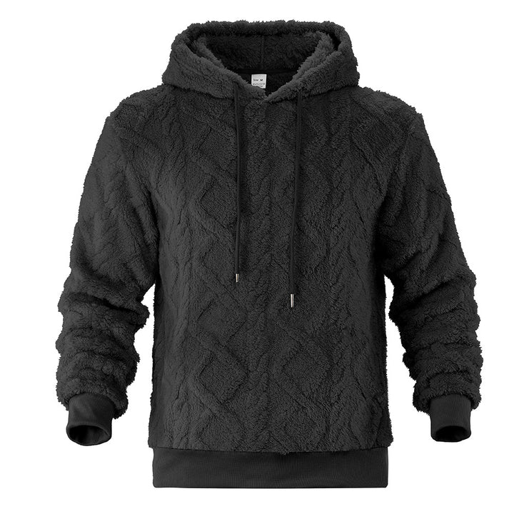 Dame Casual Hoodie i blødt fleece med struktureret design Stilla