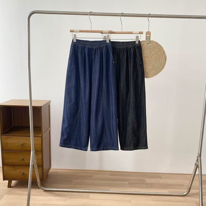 Femme Relaxed Fit Bred Denim Bukser Stilla