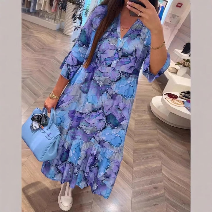 Dame Maxi-Kjole i Bohemian-stil fra Stilla