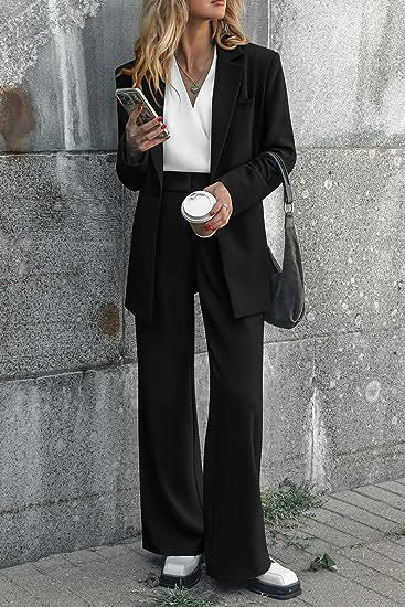 Dame Elegant og behagelig Blazer-sæt Stilla