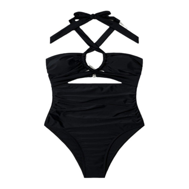 Dame Én-delt Badeanstalt med raffineret Cut-Out-design og justerbare stropper Stilla