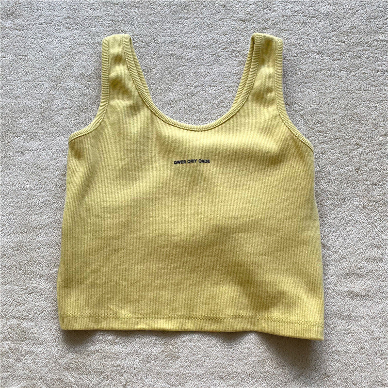 Femme Casual Ribbet Tanktop Stilla