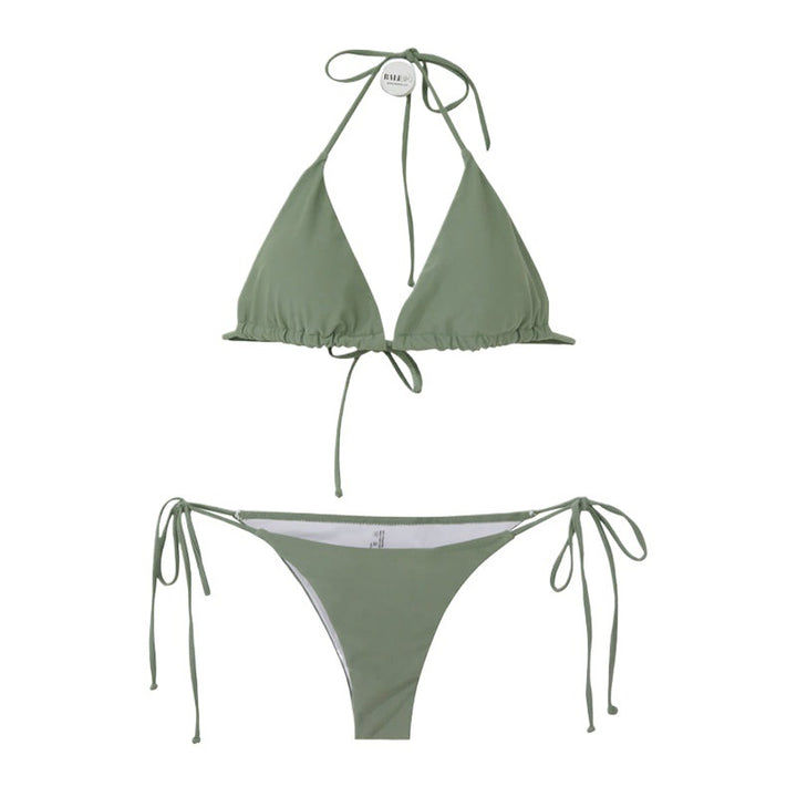 Femme Triangle Bikini Sæt Stilla1750244017