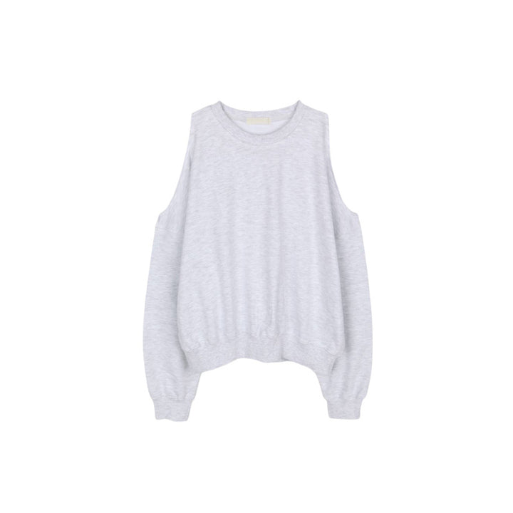 Damer Casual Cut-Out Sweatshirt Stilla