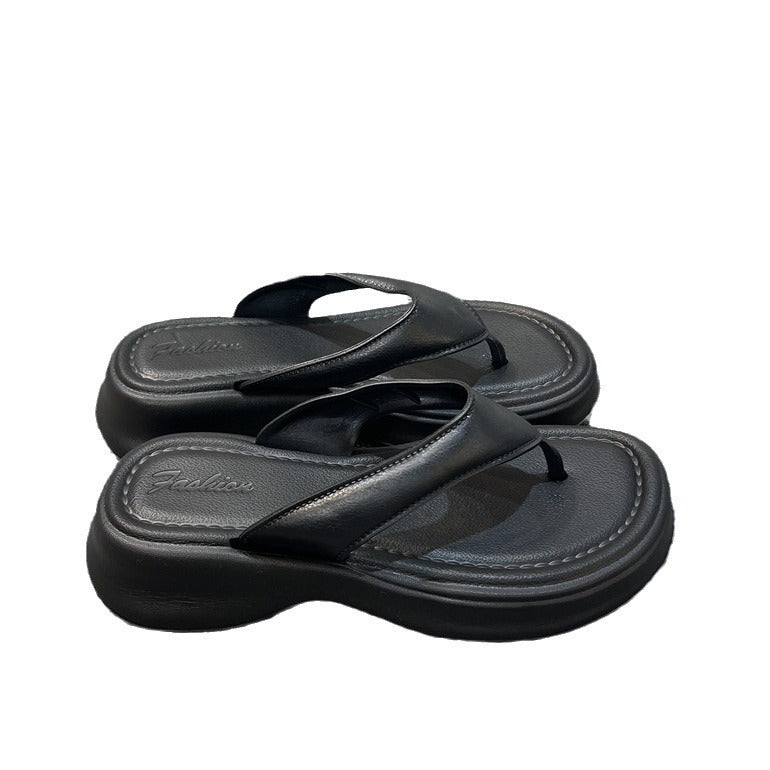 Damer elegante tætsiddende sandaler med komfortabelt fodseng og moderne metal-design Stilla