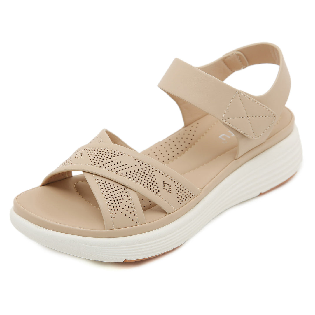 Dame Komfort Sandaler med åndbart design og fleksibel fodseng Stilla