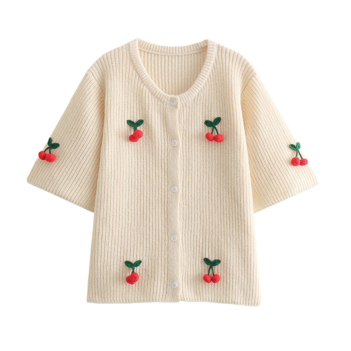 Femme Bestikket Ribstrik-Cardigan Stilla