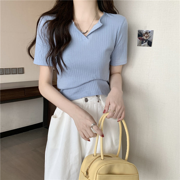 Femme Rippentrøje Button-Up Casual Top Stilla