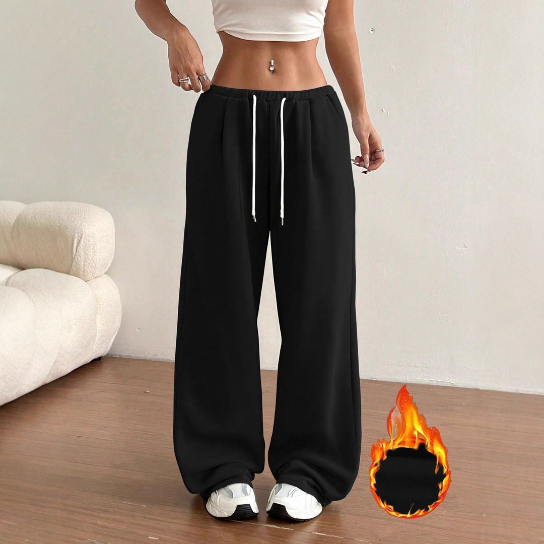 Kvindernes komfortable sweatpants med en afslappet pasform og sidelommer Stilla