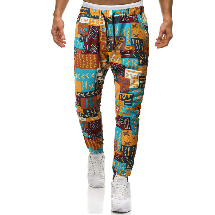 Herrer Stilfuld Urban Mønster Jogger-bukser Stilla