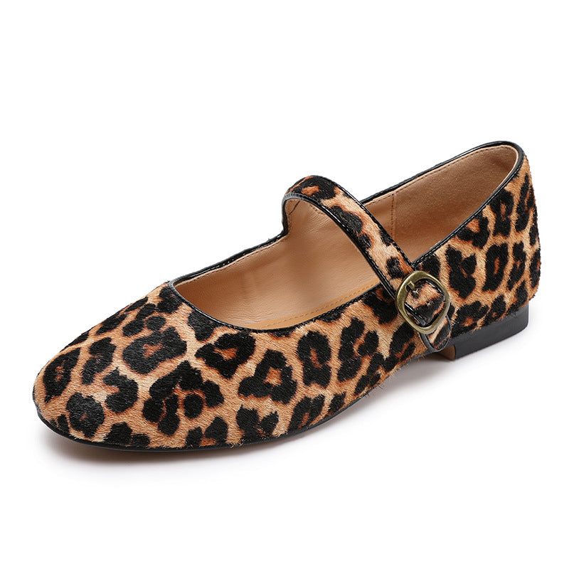 Dame Retro Mary Jane Flats Stilla