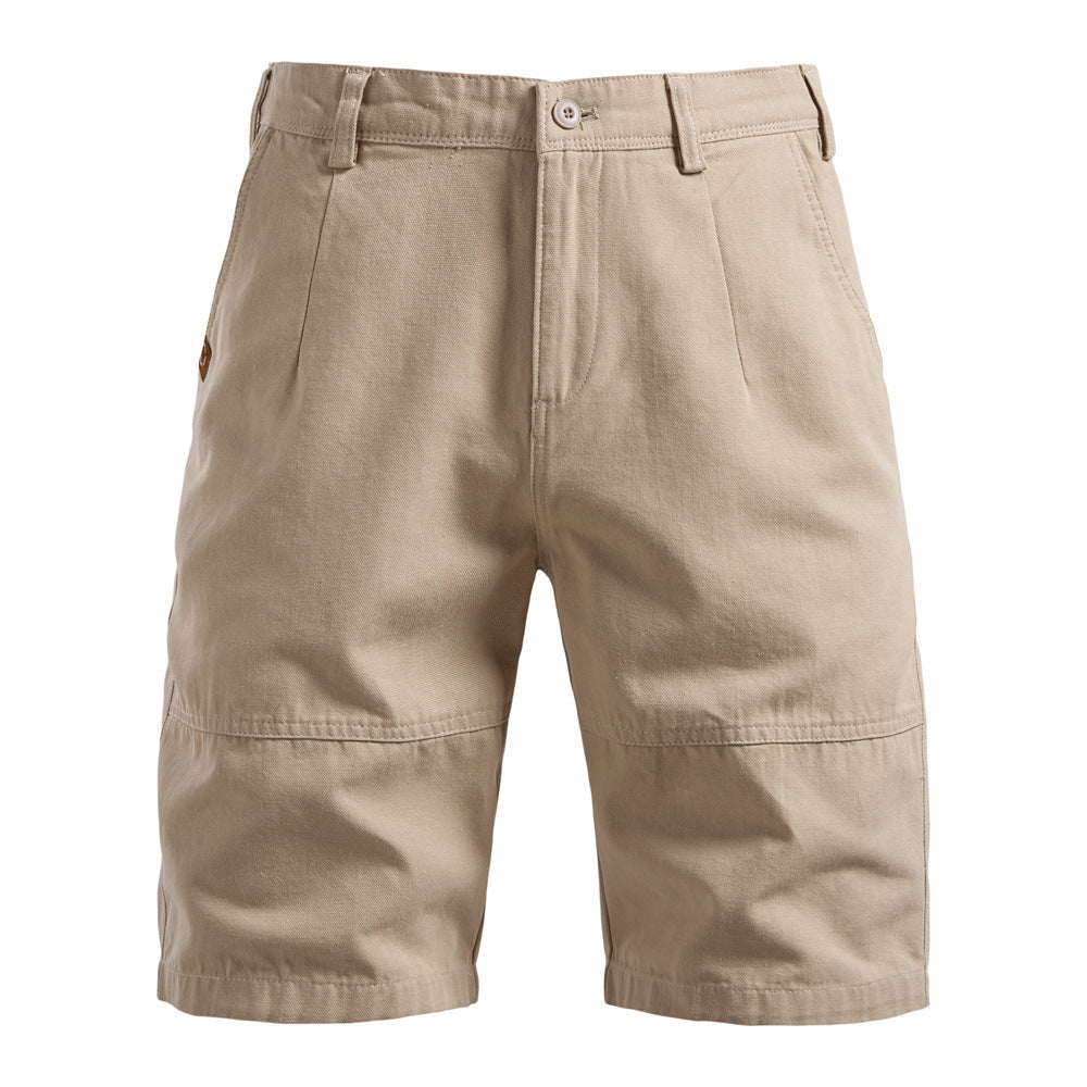 Herrer Cargo-Shorts med praktiske sidelommer og elastisk talje Stilla