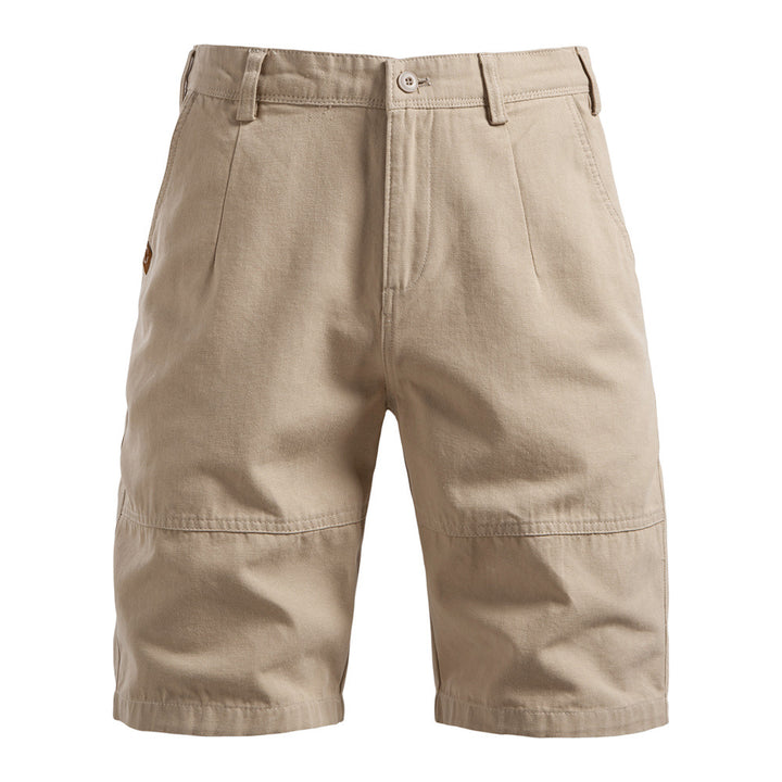 Herrer Cargo-Shorts med praktiske sidelommer og elastisk talje Stilla