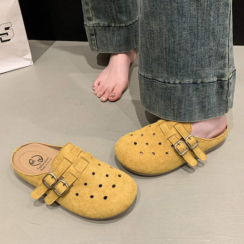 Dame Komfort-Sandaler med dobbelt justerbart remdesign og skridsikker sål Stilla