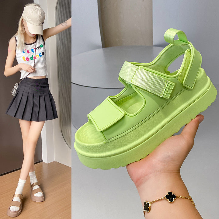 Damer Sportlige Sandaler med justerbare velcro-tilslutninger og skridsikker profilsål Stilla