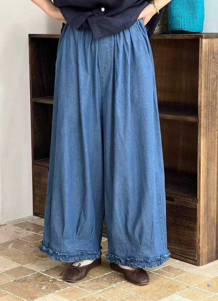 Femme Bred Denim-Bukser Stilla