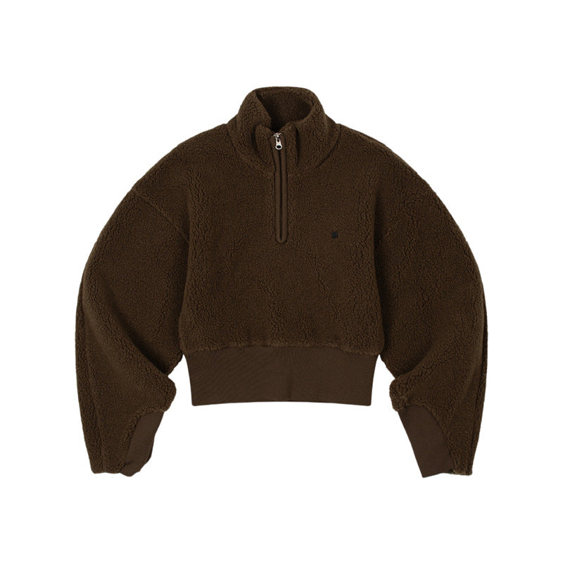 Damer hyggelig halv-lukket sweater Stilla