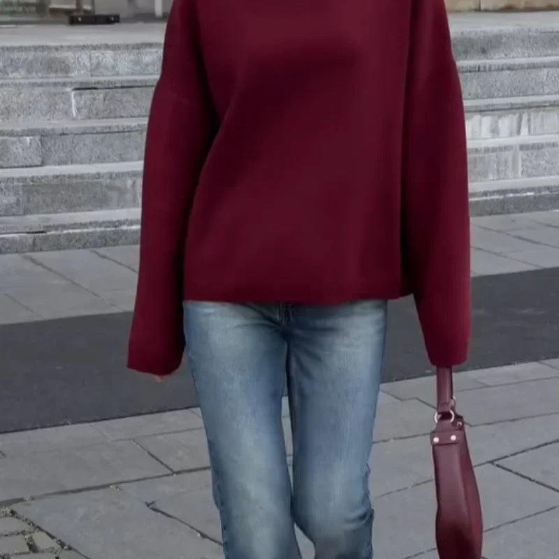 Damer Oversized Sweater Stilla