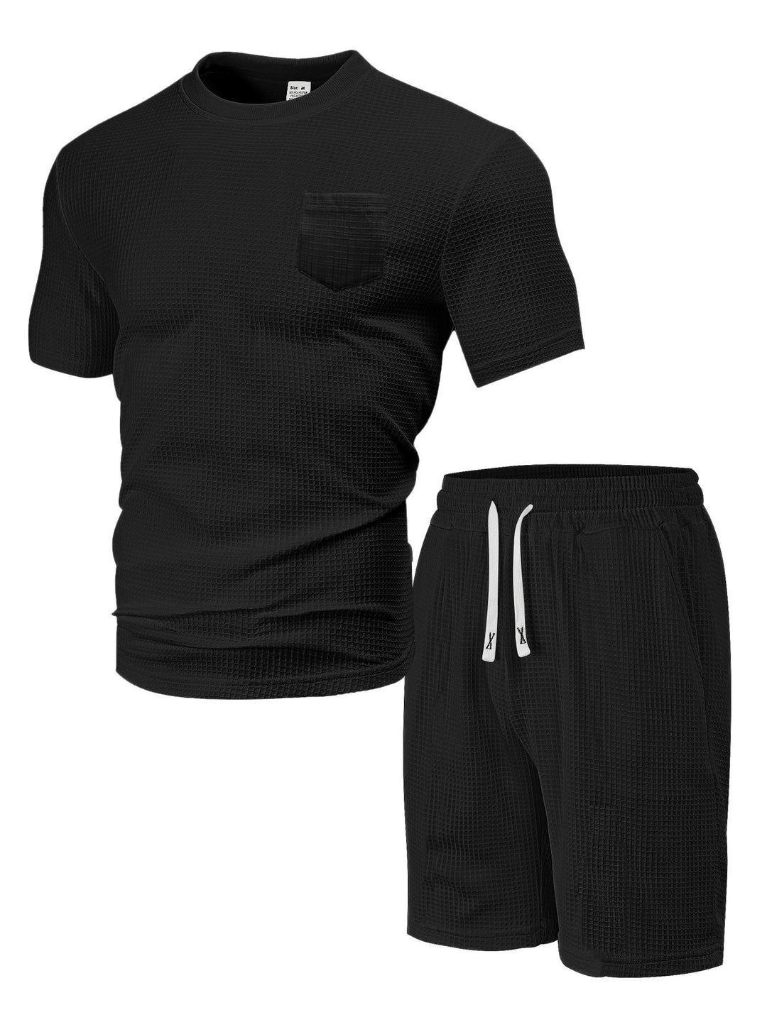 Herrer Fritids-Loungewear Sæt i åndbart materiale med lommer Stilla