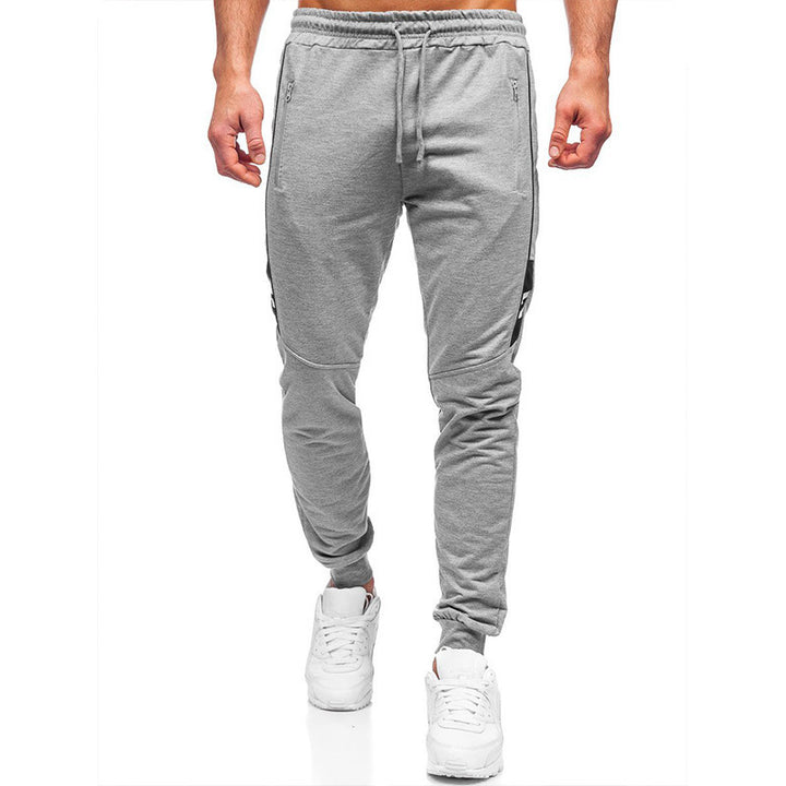 Herrer Sporty Joggingbukser med sidelommer og elastisk talje Stilla