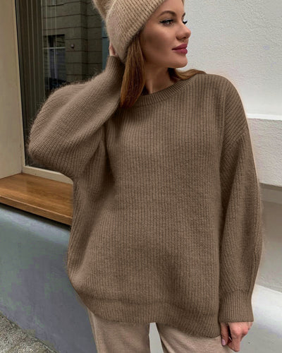 Dame Oversized Pullover i høj kvalitet strik Stilla