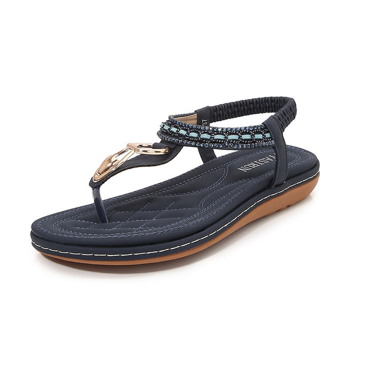 Dame sandaler med elegant fodseng Stilla