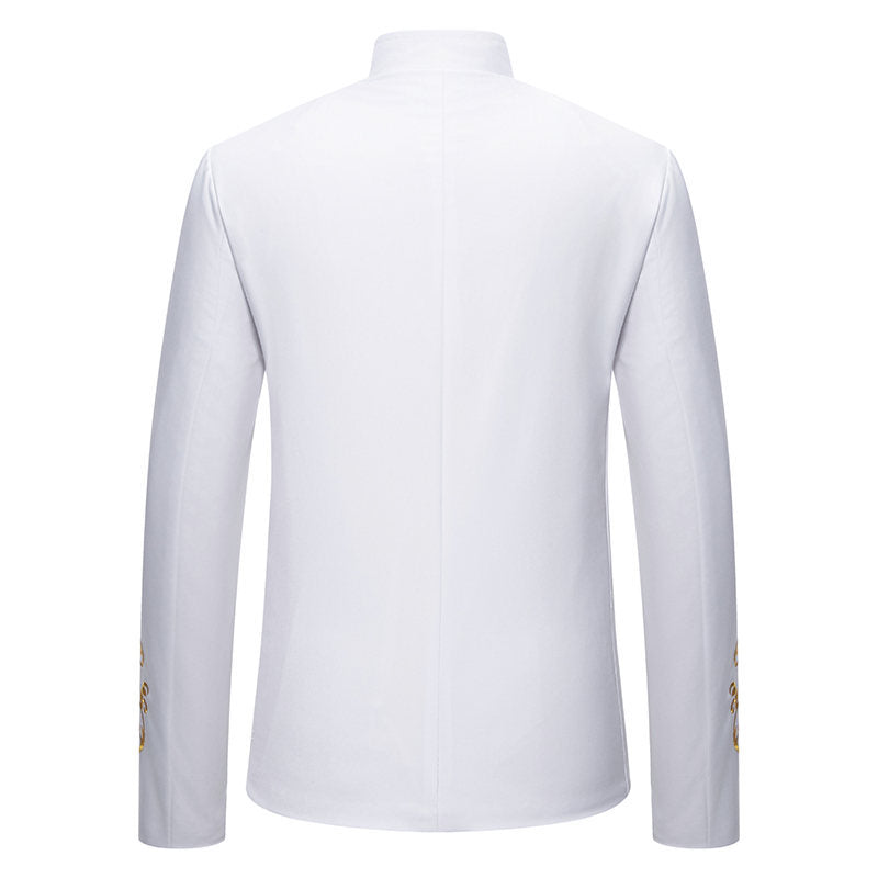 Stilfuld broderet Blazer til herrer Stilla