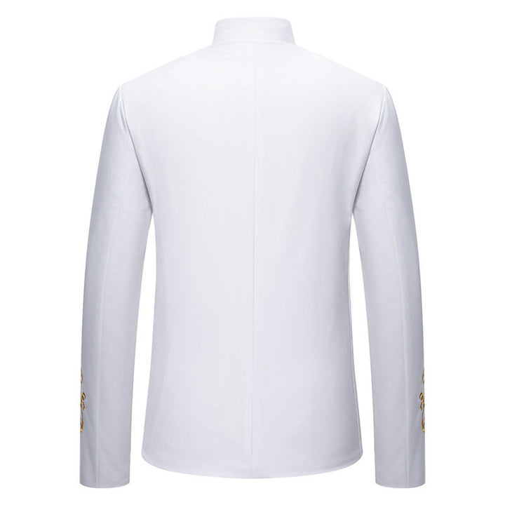Stilfuld broderet Blazer til herrer Stilla
