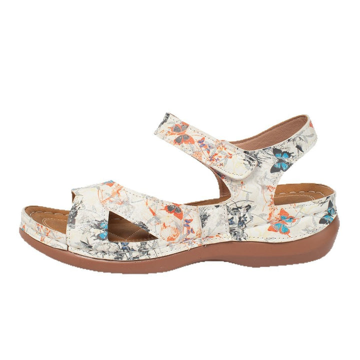 Damer Komfortable Sandaler med blomstermønster Stilla