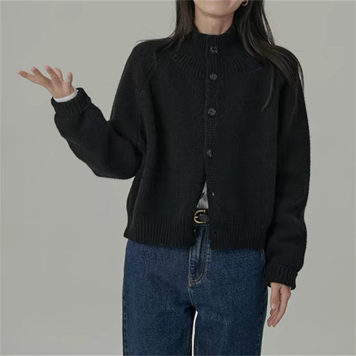 Femme Cozy Knap-Cardigan Stilla