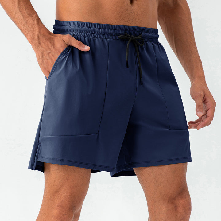 Herrer Sporty badshorts med elastisk talje og innovative lommer Stilla