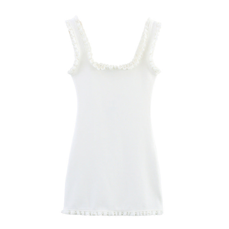 Femme Rüschesømme Bodycon Kjole Stilla