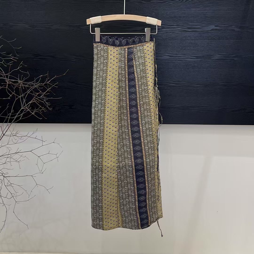 Femme Bohemian-Style Maxi Nederdel Stilla