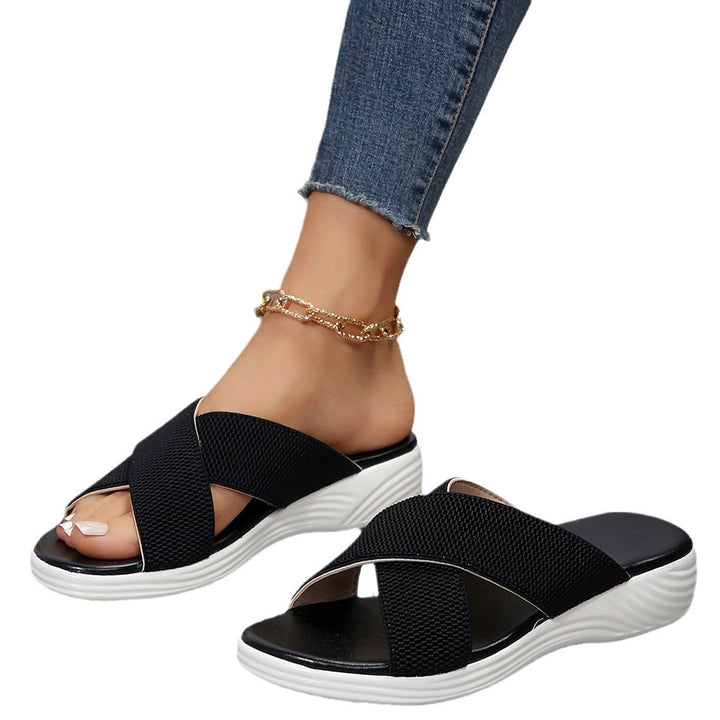 Dame stilfulde wellness-sandaler med polstret sål Stilla