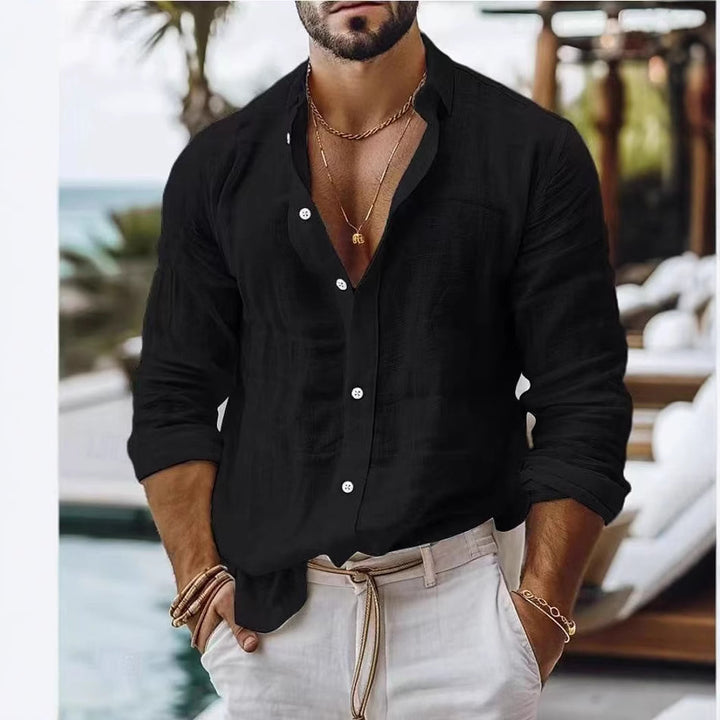 Herrer Let Sommerbluse Stilla