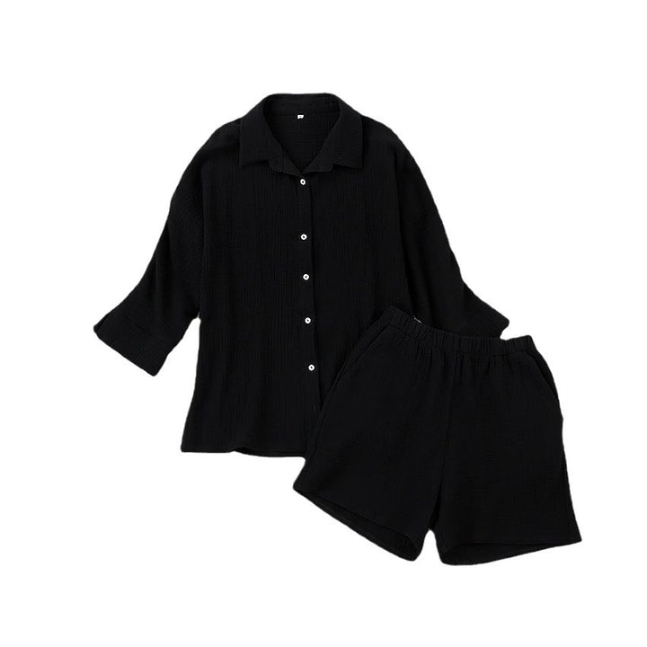 Dame Komfortabel Kort Pyjama Stilla