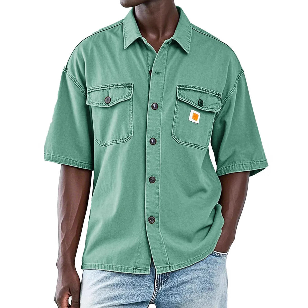 Herrer Kortærmet Utility-Shirt Stilla
