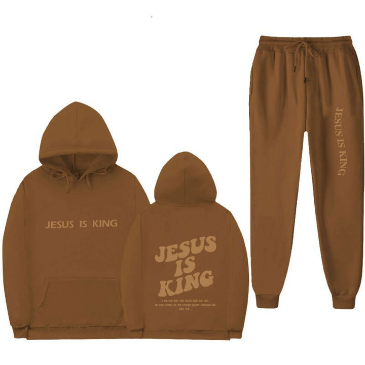 Dame Sweatshirt og Joggingbukser Sæt Skovae