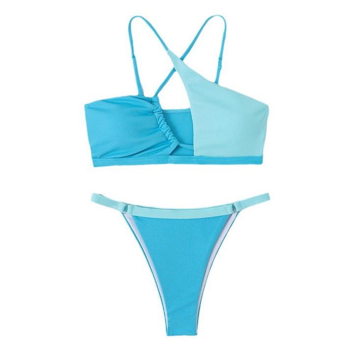 Femme Rippasymmetrisk Bikini-sæt Stilla