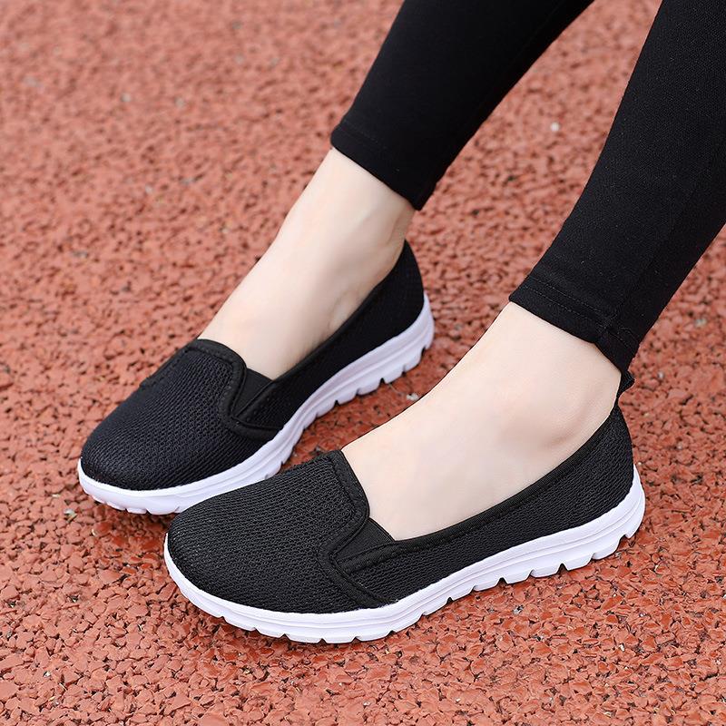 Dame Let Slip-On Gå Sko Stilla