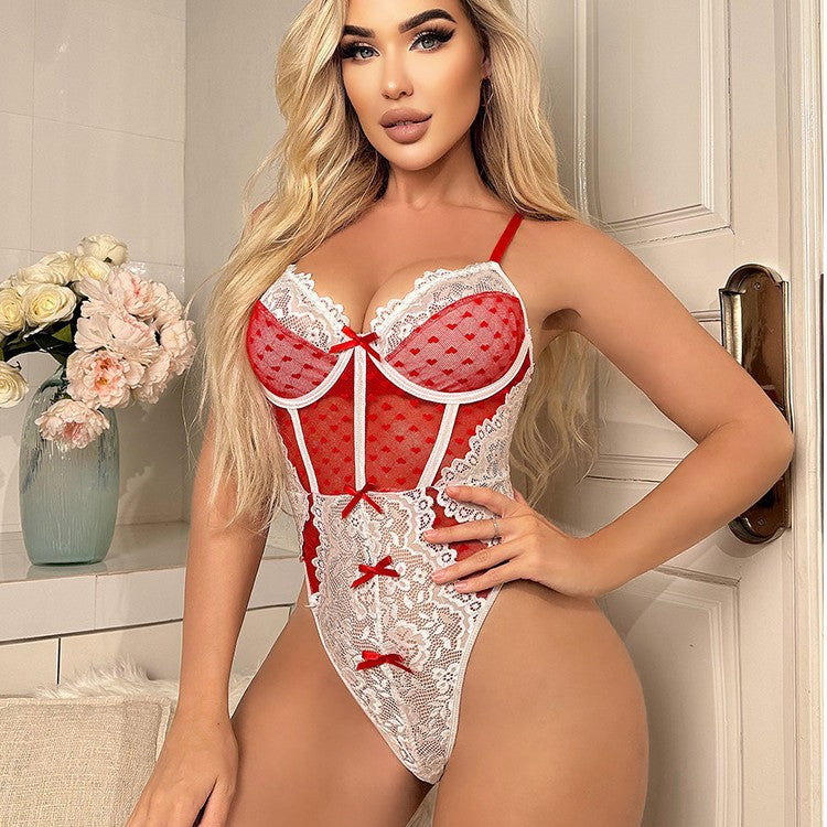 Dame pleje-inspireret lingeri bodysuit Stilla
